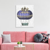 Baroque Fantasy-ballon Canvas Afdruk (Insitu (Woonkamer))