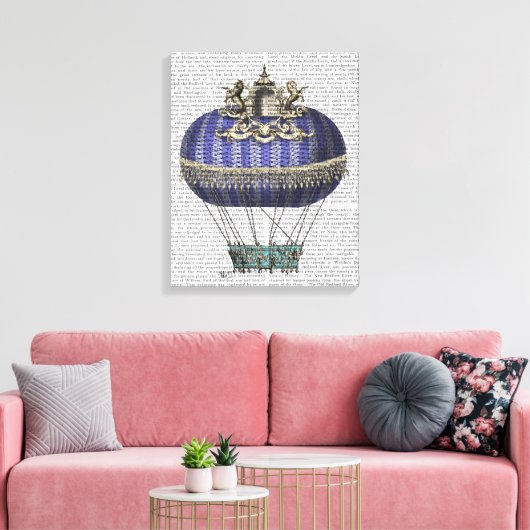 Baroque Fantasy-ballon Canvas Afdruk (Insitu (Woonkamer))