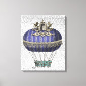 Baroque Fantasy-ballon Canvas Afdruk (Voorkant)