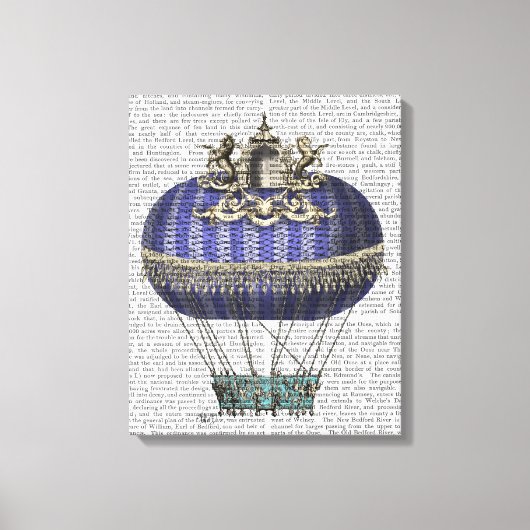 Baroque Fantasy-ballon Canvas Afdruk (Voorkant)