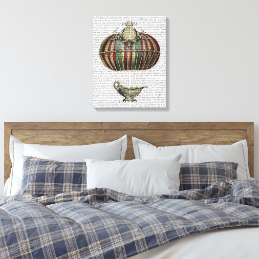 Baroque Fantasy-ballon Canvas Afdruk (Insitu (Slaapkamer))
