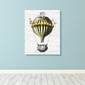 Baroque Fantasy-ballon Canvas Afdruk (Insitu (Houten vloer))