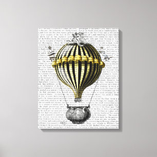 Baroque Fantasy-ballon Canvas Afdruk