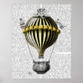 Baroque Fantasy-ballon Poster (Voorkant)