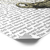 Baroque Fantasy-ballon Poster (Hoek)