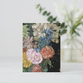 Baroque Floral - Bouquet Briefkaart (Staand voorkant)