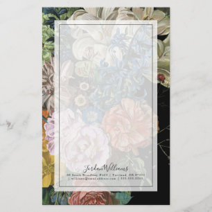 Baroque Floral - Bouquet Briefpapier