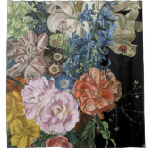 Baroque Floral - Bouquet Douchegordijn (Voorkant)
