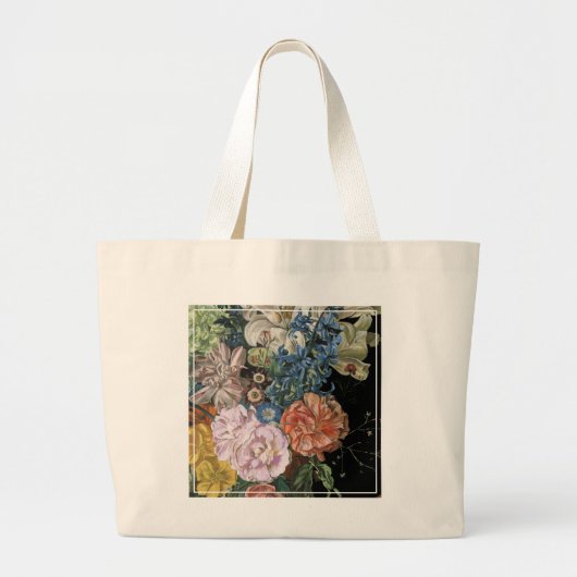 Baroque Floral - Bouquet Grote Tote Bag (Voorkant)