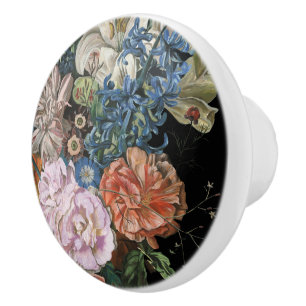 Baroque Floral - Bouquet Keramische Knop