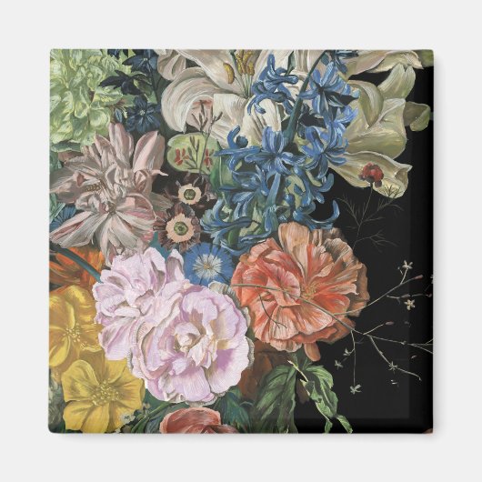 Baroque Floral - Bouquet Magneet (Voorkant)