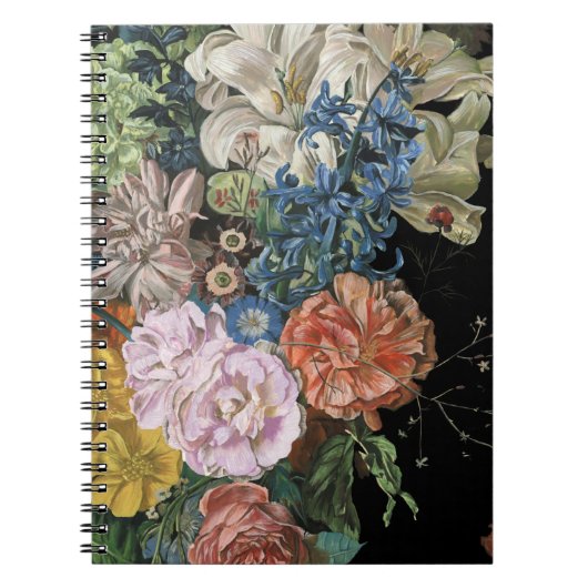 Baroque Floral - Bouquet Notitieboek (Voorkant)