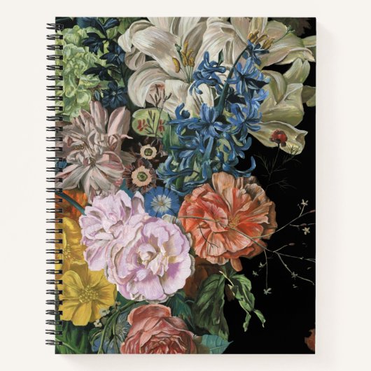 Baroque Floral - Bouquet Notitieboek (Voorkant)