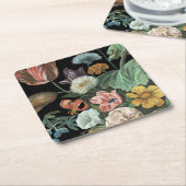 Baroque Floral - Bouquet of Flowers Kartonnen Onderzetters (Schuin)