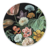 Baroque Floral - Bouquet of Flowers Keramische Knop (Voorkant)