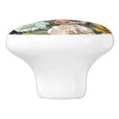 Baroque Floral - Bouquet of Flowers Keramische Knop (Zijkant)