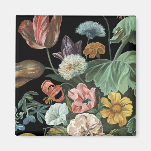 Baroque Floral - Bouquet of Flowers Magneet (Voorkant)