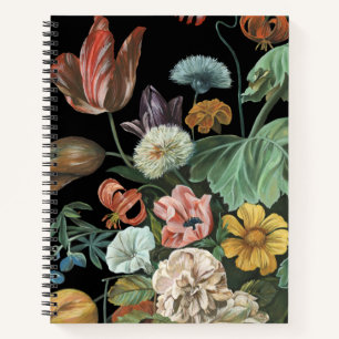 Baroque Floral - Bouquet of Flowers Notitieboek