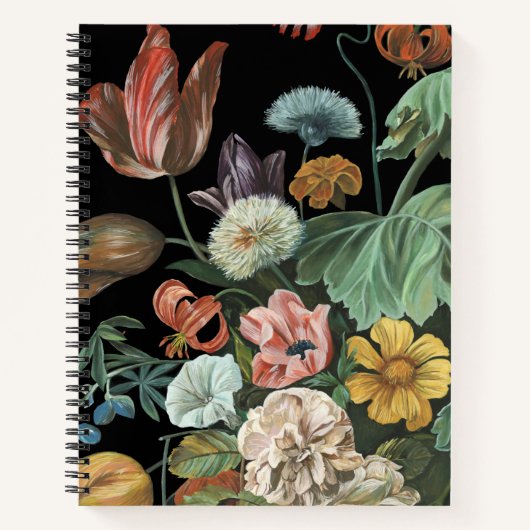 Baroque Floral - Bouquet of Flowers Notitieboek (Voorkant)