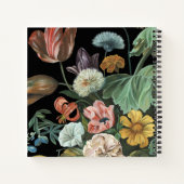 Baroque Floral - Bouquet of Flowers Notitieboek (Achterkant)