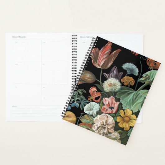 Baroque Floral - Bouquet of Flowers Planner (Display)