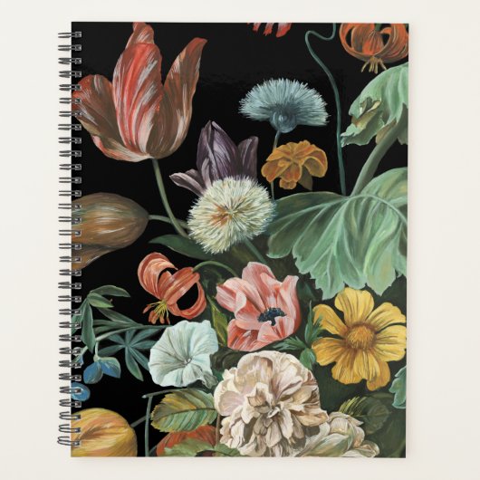 Baroque Floral - Bouquet of Flowers Planner (Voorkant)