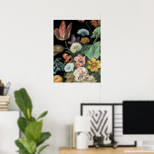 Baroque Floral - Bouquet of Flowers Poster (Thuiskantoor)