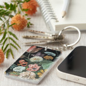 Baroque Floral - Bouquet of Flowers Sleutelhanger (Voorkant Rechts)