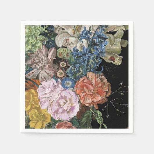 Baroque Floral - Bouquet Servet (Voorkant)