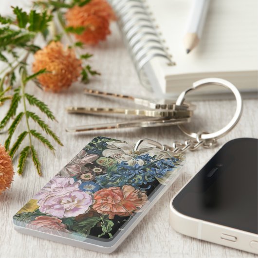 Baroque Floral - Bouquet Sleutelhanger (Voorkant Rechts)
