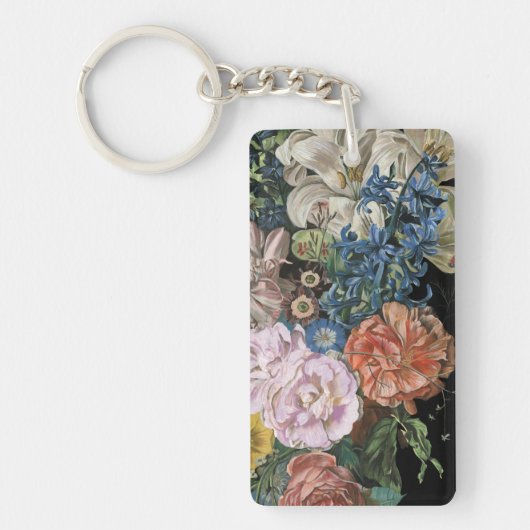 Baroque Floral - Bouquet Sleutelhanger (Voorkant)