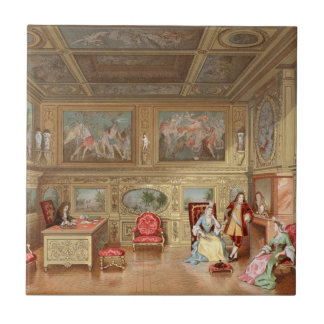 Baroque French Interior Design Murals Aristocratic Tegeltje