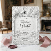 Baroque Garden Romance Wedding Ceremony Kaart