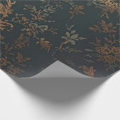 Baroque Gold Gift Wrap | Floral  Cadeaupapier (Hoek)