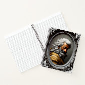 Baroque Gray-haire Testament Black Man Journal Notitieboek (Binnen)