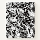 Baroque Gray-haire Testament Black Man Journal Notitieboek (Achterkant)