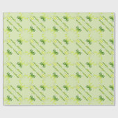 Baroque Green Limoen Cadeaupapier (Vlak)