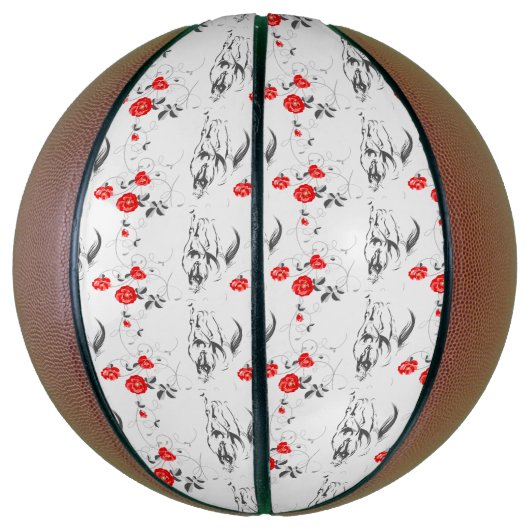 Baroque Horse Basketball Basketbal (Verticaal)