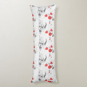 Baroque Horse Body Pillow Lichaamskussen (Achterkant (Verticaal))