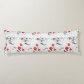 Baroque Horse Body Pillow Lichaamskussen (Achterkant)