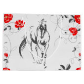 Baroque Horse Gift Bags Groot Cadeauzakje (Achterkant)