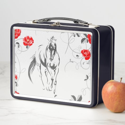Baroque Horse Lunchbox (In situ)