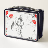 Baroque Horse Lunchbox (Voorkant)