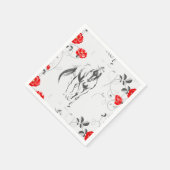 Baroque Horse Paper Napkins Servet (Hoek)