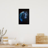 Baroque Horse Poster (Keuken)