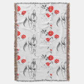 Baroque Horse Throw Deken (Voorkant Verticaal)