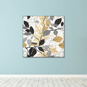 Baroque-inspired Elegant Vine Canvas Afdruk (Insitu (Houten vloer))