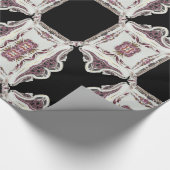 Baroque Kendal Chic Elegant Romantic   Cadeaupapier (Hoek)