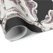 Baroque Kendal Chic Elegant Romantic Cadeaupapier (Rol Hoek)