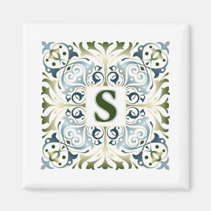Baroque Letter S Magneet